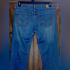 Y2K Levi' 526 Women's Slender Bootcut Jeans - Blue Wash